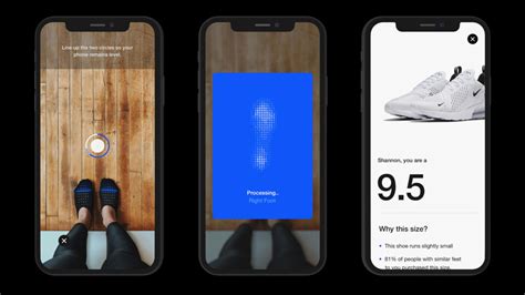 Nike’s new app uses AR to measure your feet to sell you 